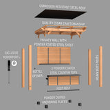 Cedar Springs Outdoor Bar angle 16
