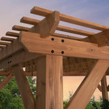 14x10 Delray Pergola angle 5