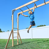 Dover Bay Swing Set with Monkey Bars angle 2