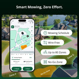Lymow One Plus 10A Robotic Lawn Mower | 1.73 Acres/Day angle 11