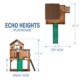 Echo Heights Playhouse angle 3