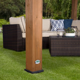 12x10 Beaumont Pergola angle 4