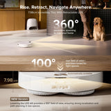Roborock Qrevo CurvX Robot Vacuum with Multifunctional Dock 3.0 Thermo+ angle 7
