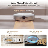 Roborock Qrevo CurvX Robot Vacuum with Multifunctional Dock 3.0 Thermo+ angle 6