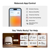 Roborock Qrevo CurvX Robot Vacuum with Multifunctional Dock 3.0 Thermo+ angle 1