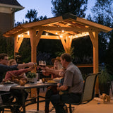 Granada Grill Gazebo with Outdoor Bar angle 14