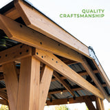 Granada Grill Gazebo with Outdoor Bar angle 9