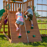 Grayson Peak Swing Set angle 4