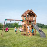 Highlander Swing Set angle 2