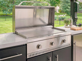 Lancaster | Covered Linear Outdoor Kitchen with Built-In Griddle angle 4