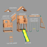 Malibu Swing Set angle 12