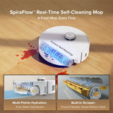Roborock Qrevo Curv 2 Flow Roller Mop Robot Vacuum With Multifunctional Dock angle 4
