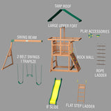 Mount McKinley Swing Set angle 11