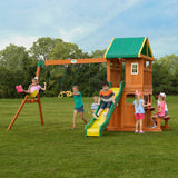 Oakmont Swing Set angle 1