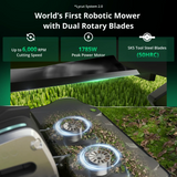 Lymow One Plus 10A Robotic Lawn Mower | 1.73 Acres/Day angle 2