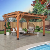 14x12 Beaumont Pergola angle 1