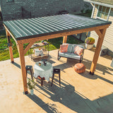 12x9.5 Arcadia Gazebo angle 9