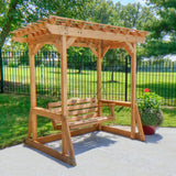 Callahan Pergola Swing angle 1