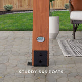 14x12 Beaumont Pergola angle 7
