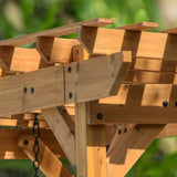 Callahan Pergola Swing angle 4