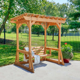 Callahan Pergola Swing angle 5