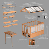 11x7 Bellerose Greenhouse angle 16