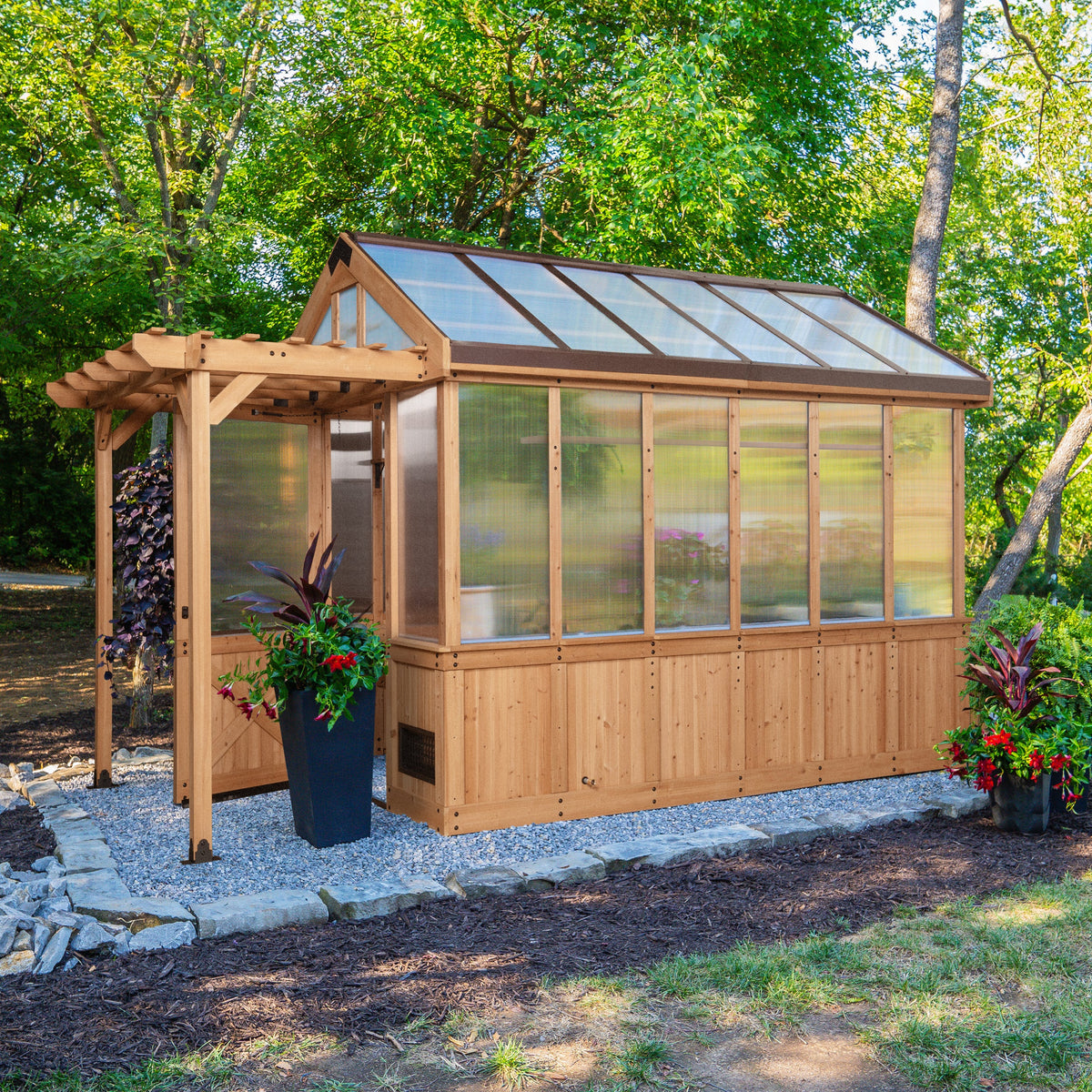 11x7 Bellerose Greenhouse - Noxmow Official Hardware