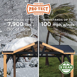 14x10 Crosswind Gazebo angle 3