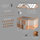 14.5x12 Savannah Greenhouse angle 16
