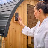Paxton Outdoor Barrel Sauna – 2-4 Person angle 12