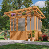 9x6 Poppy Greenhouse angle 1