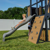 Atlas Steel Swing Set with Tube Slide angle 5
