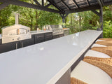 Lancaster | Galley Outdoor Kitchen with Built-In Grill & Griddle angle 7