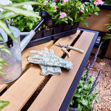 14x12 Larkspur Metal Greenhouse angle 15