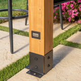 Briarton Grill Gazebo XL angle 11