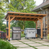 Briarton Grill Gazebo XL angle 1