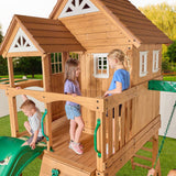 Voyager Swing Set angle 3