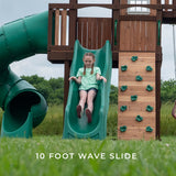 Skyfort III Swing Set angle 7