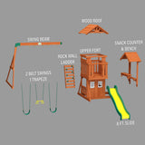 Tanglewood Swing Set angle 7