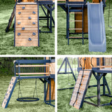 Timber Crossing Swing Set angle 4