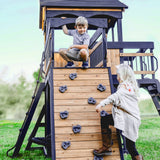 Timber Crossing Swing Set angle 7