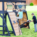 Timber Crossing Swing Set angle 8