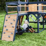 Timber Crossing Swing Set angle 6
