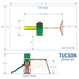 Tucson Swing Set angle 3