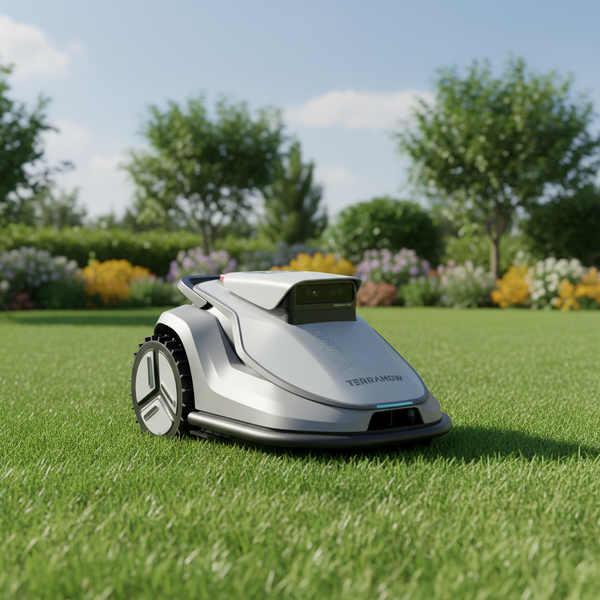 TerraMow V1000 Robot Lawn Mower View 2 - Noxmow Official Hardware