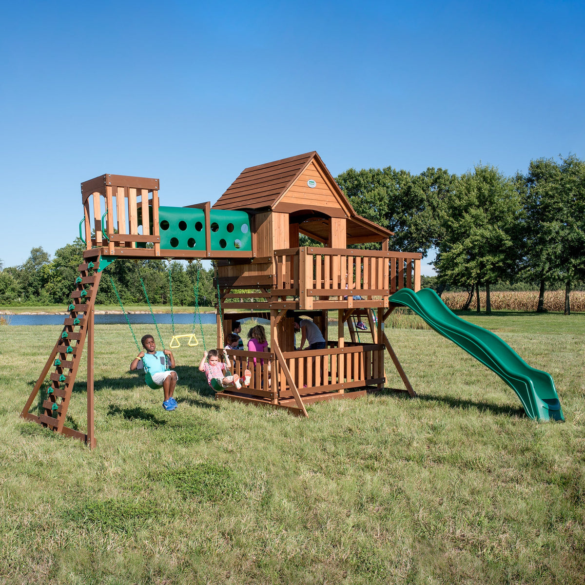 Woodridge Elite Swing Set - Noxmow Official Hardware
