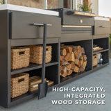 Timber Rock Outdoor Argentine Grill Cook Station angle 11