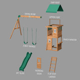 Fall River Swing Set angle 10