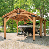20x12 Norwood Carport/Gazebo angle 9