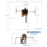 Oceanview II Swing Set angle 2